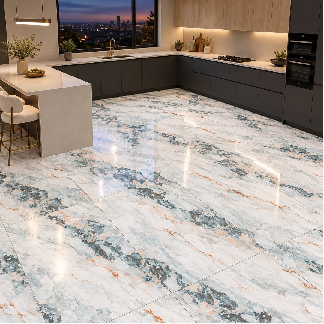 CA EBIZA AZUL_EL, marble-look wall tile for bathroom (view 8)
